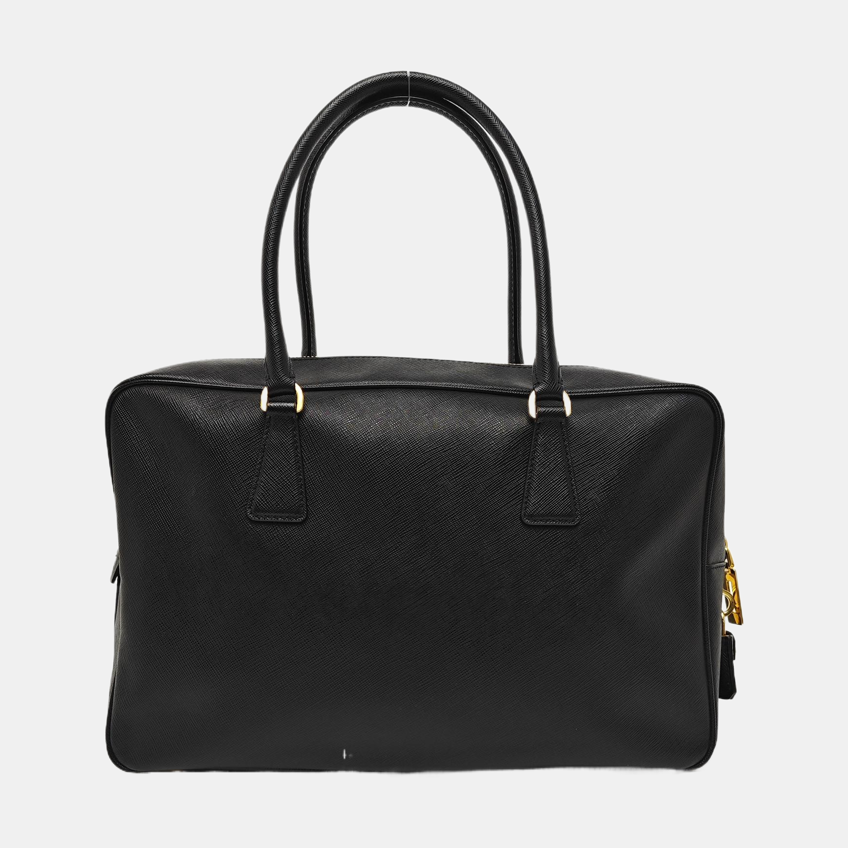Bauletto Saffiano Calfskin Black