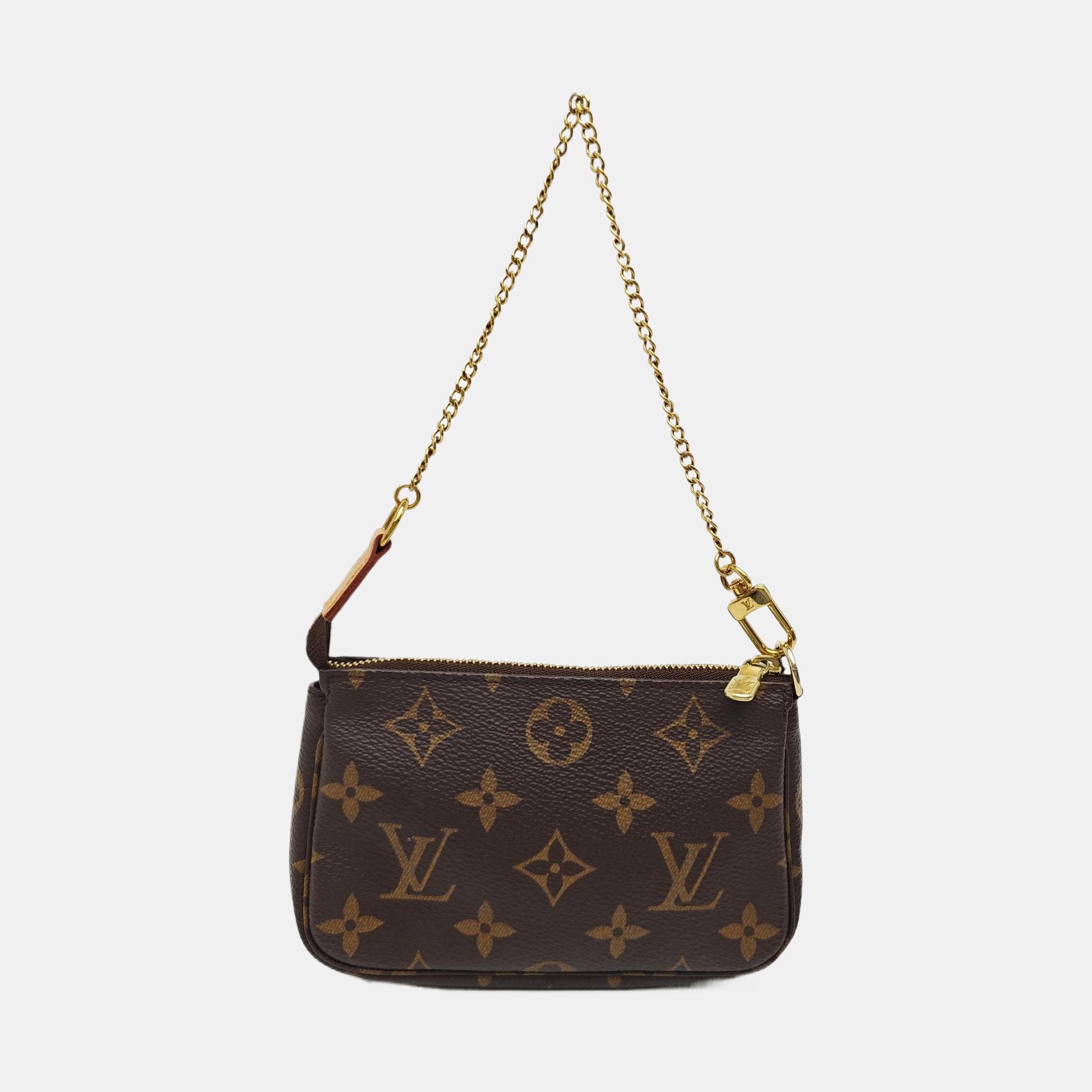 ACCESSOIRES Mini Monogram Coated Canvas Brown