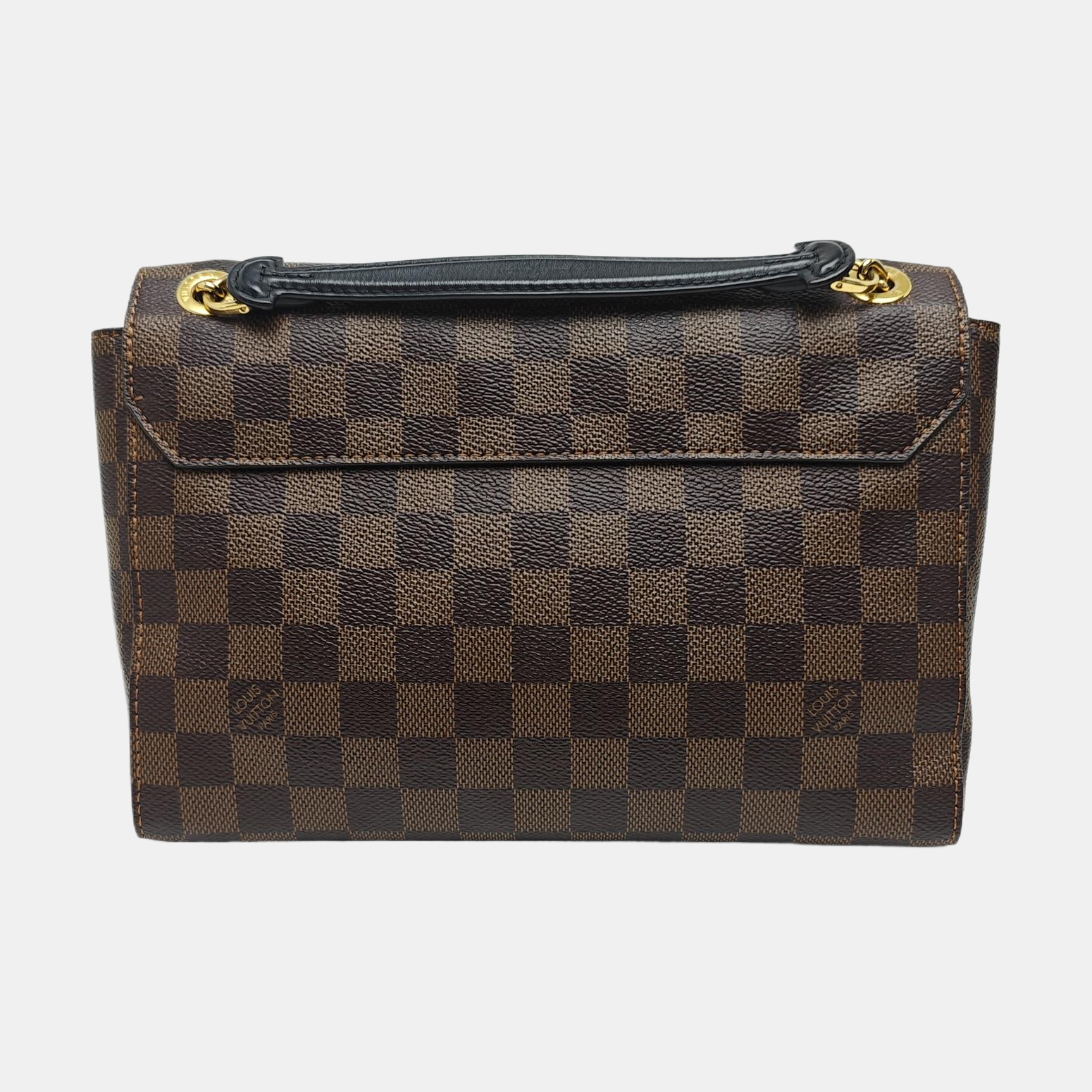 VAVIN PM Damier Ebene Coated Canvas Brown