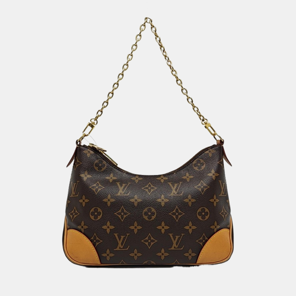 BOULOGNE Monogram Coated Canvas Brown