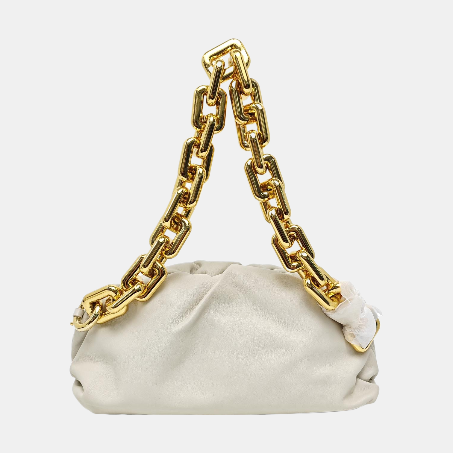 The Pouch Mini Calfskin White