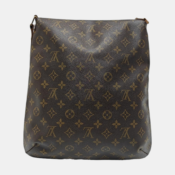 MUSETTE TANGO Monogram Coated Canvas Brown