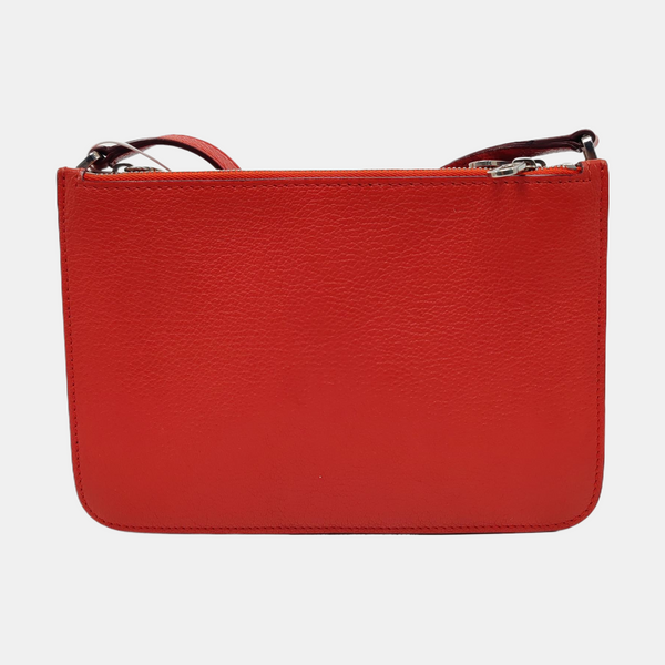 Calfskin Shoulder Bag Red