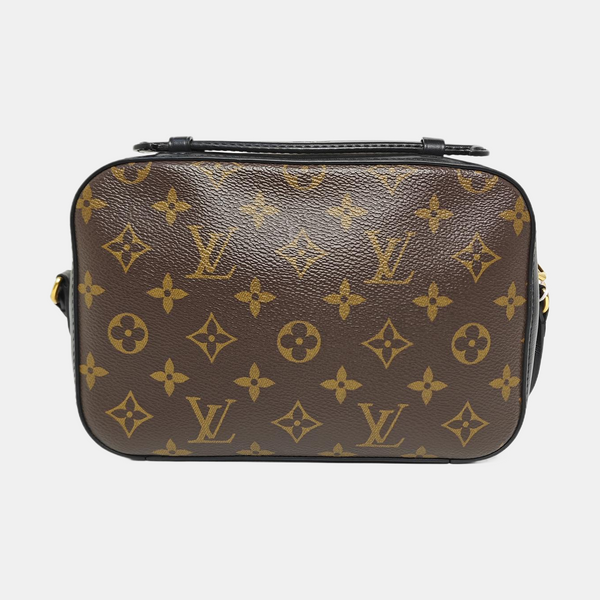 SAINTONGE Monogram Coated Canvas Brown