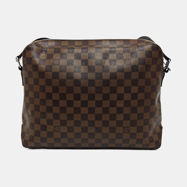 JAKE NM Damier Ebene Coated Canvas Brown