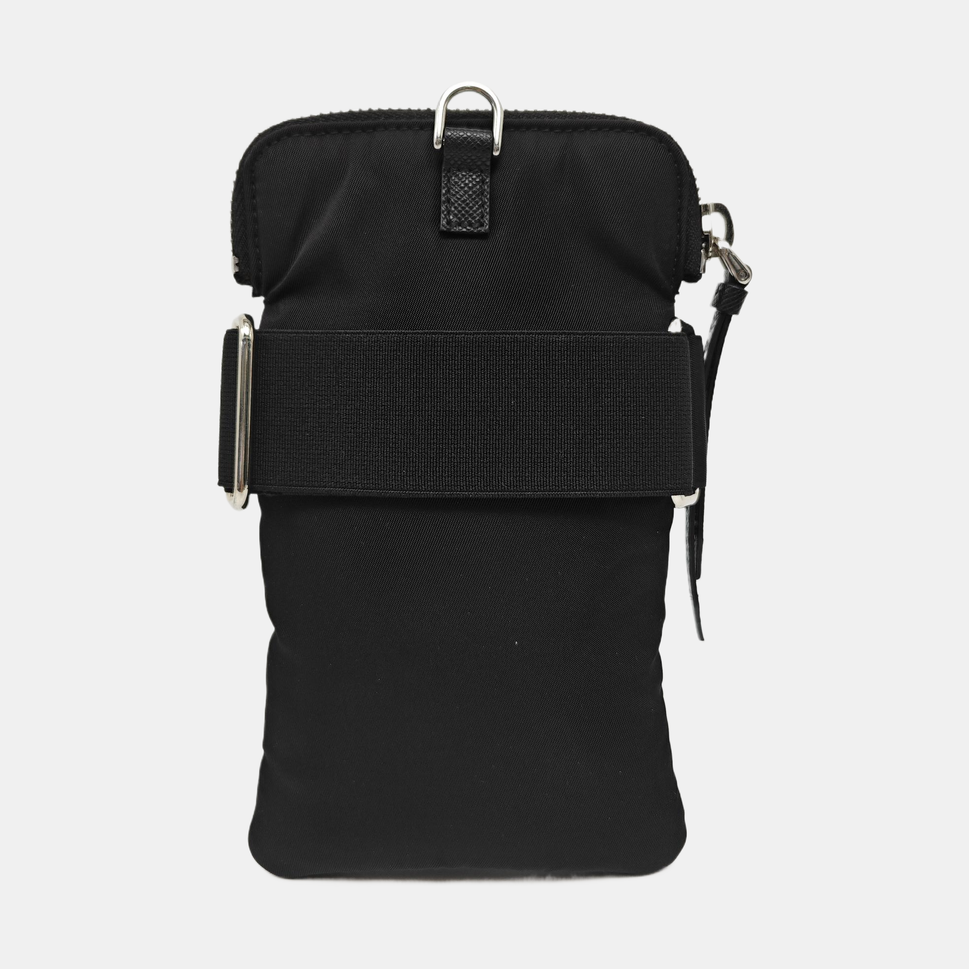 Nylon Shoulder Bag Black