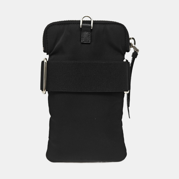 Nylon Shoulder Bag Black