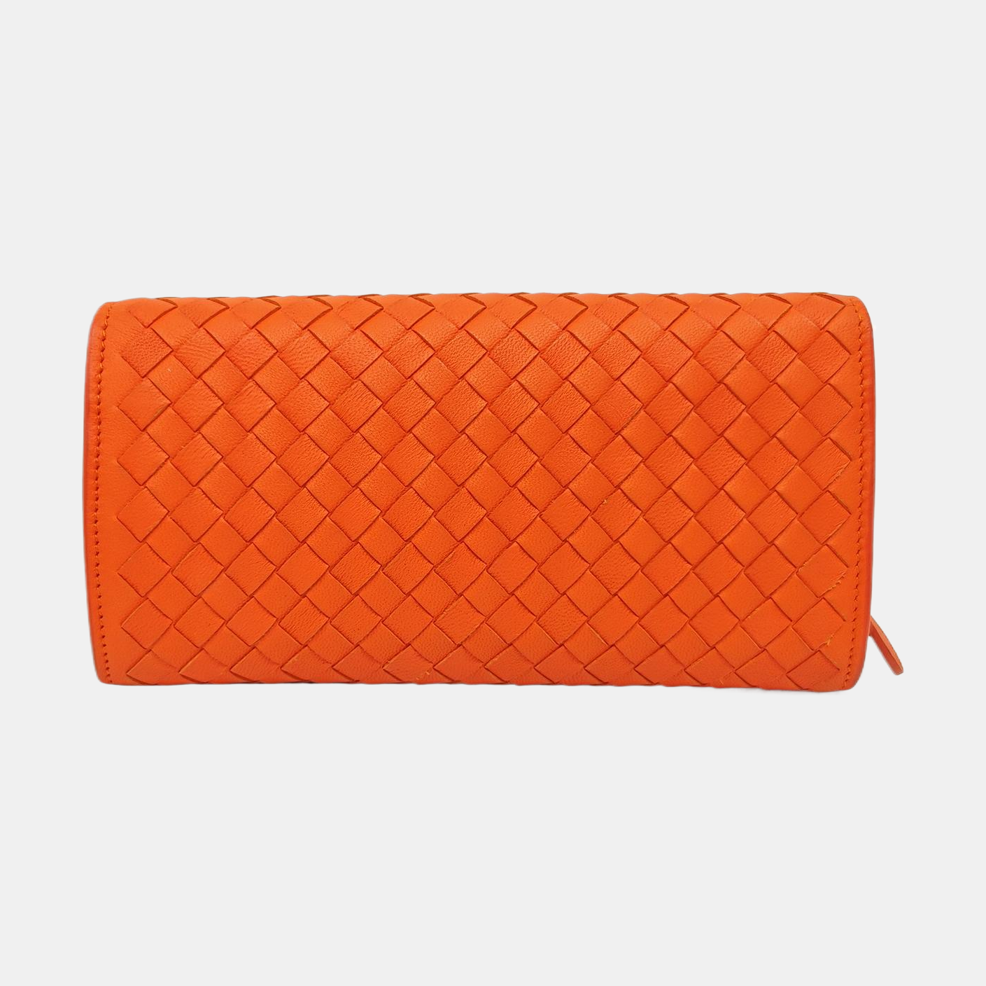 Calfskin Wallet Orange