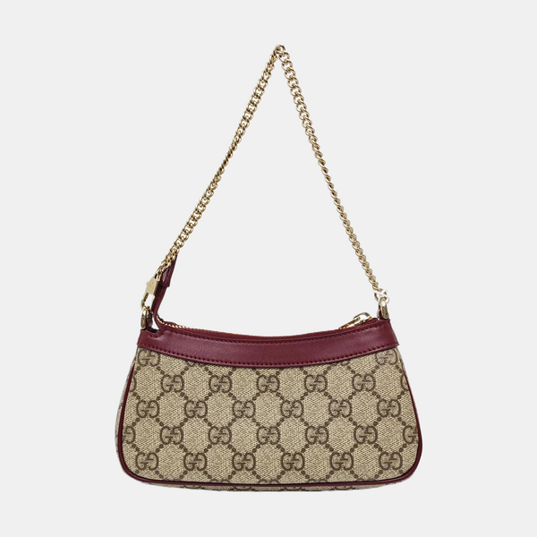 Monogram Fabric Mini Brown