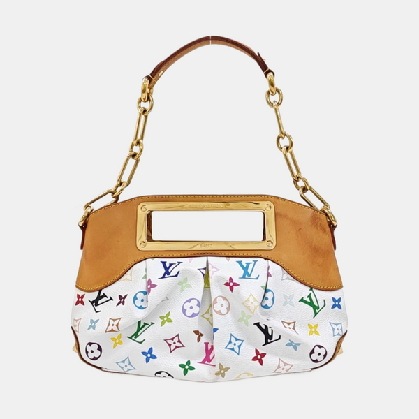 LV × TM JUDY PM Monogram Coated Canvas White