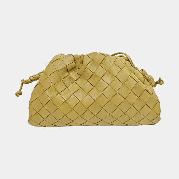 Authenticated pre-owned  The Pouch Mini Lambskin Yellow - Crossbody Bag at Looply