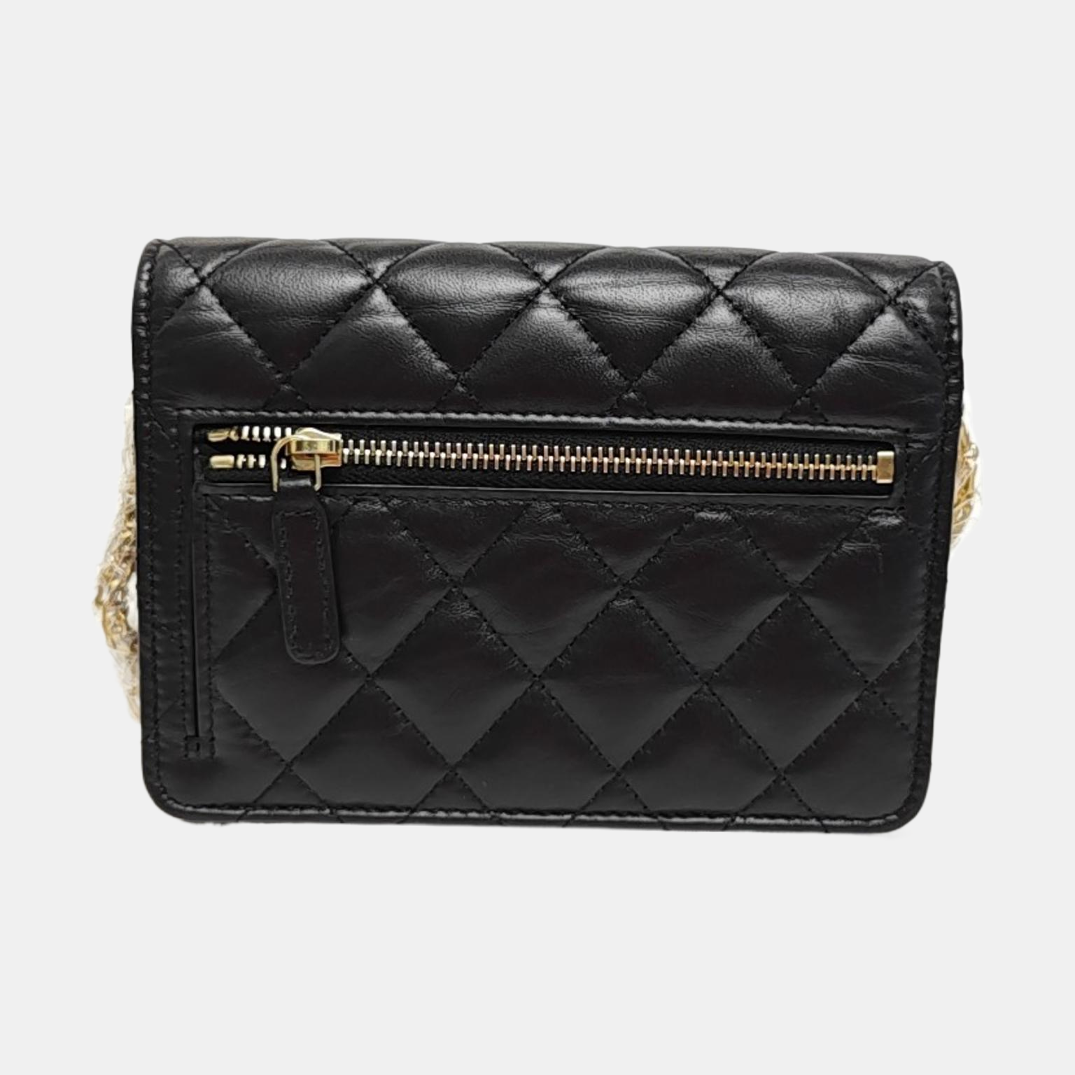2.55 Quilted Calfskin Black