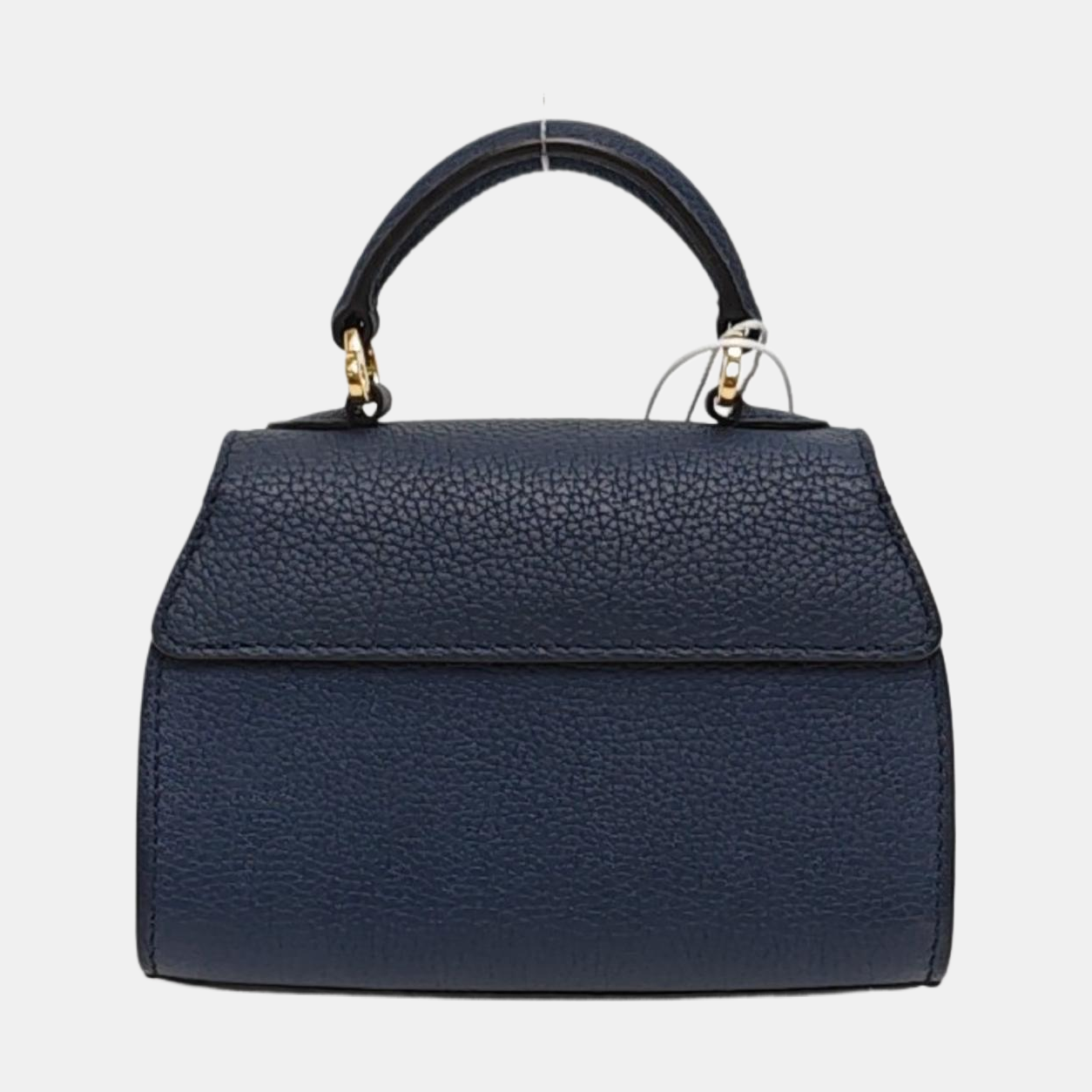 Calfskin Shoulder Bag Mini Blue