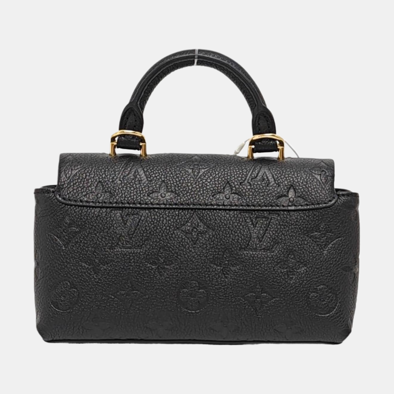 MADELEINE Nano Monogram Calfskin Black