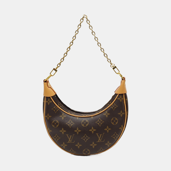 LOOP Monogram Coated Canvas Brown