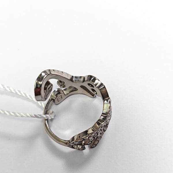 Metal Black Ring EU 48