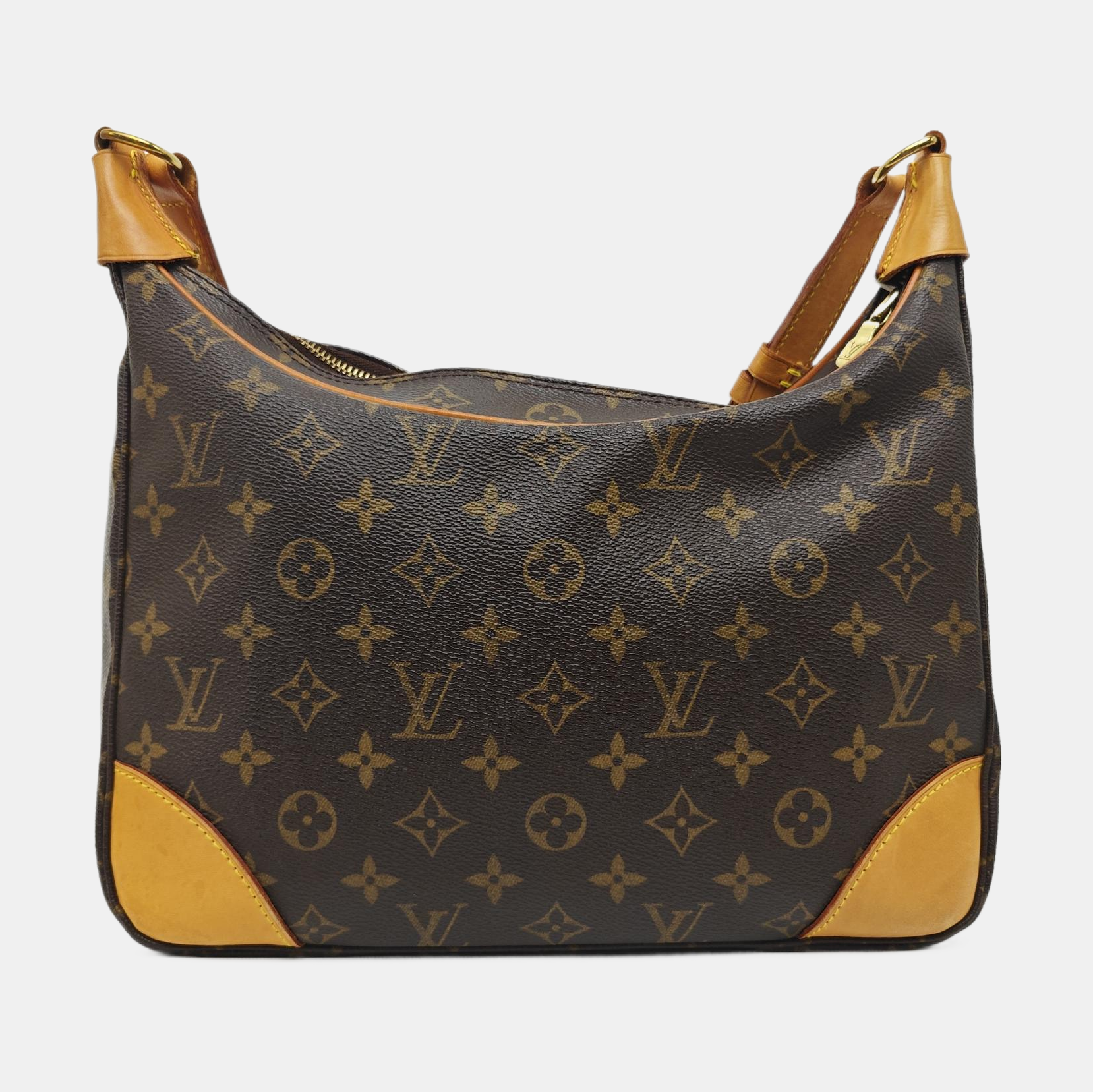 BOULOGNE Monogram Coated Canvas Brown