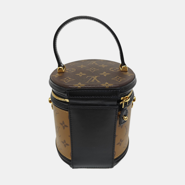 CANNES PM Monogram Coated Canvas Brown