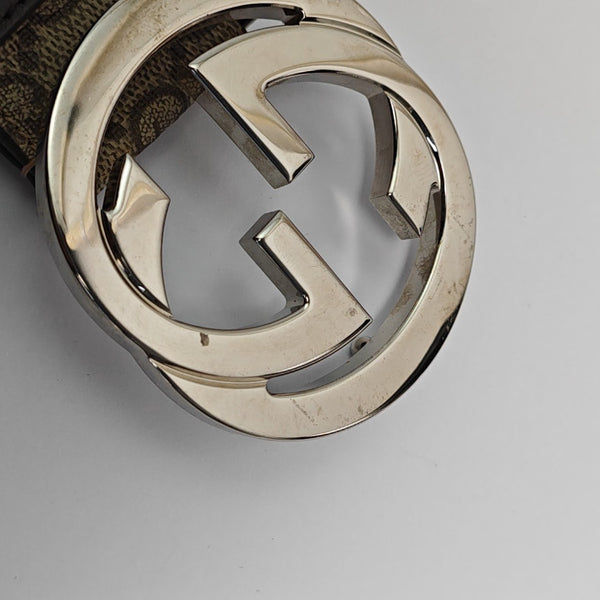 Leather Belt Beige