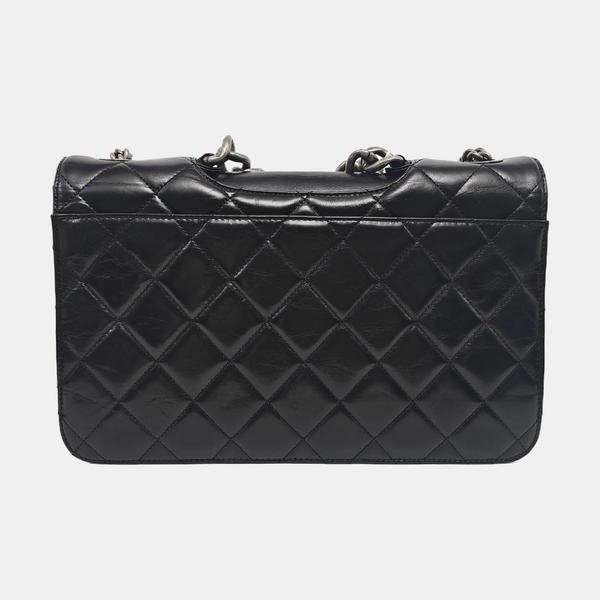 PREFECT EDGE Large Quilted Calfskin Black