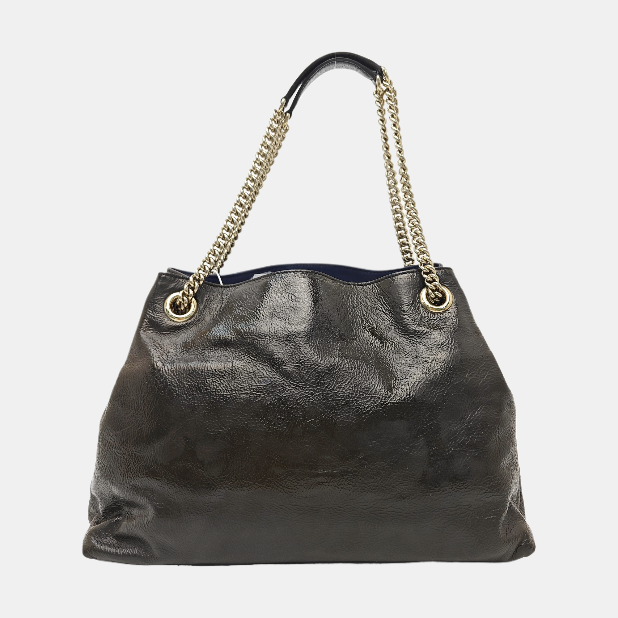 Soho Large Patent Leather Green