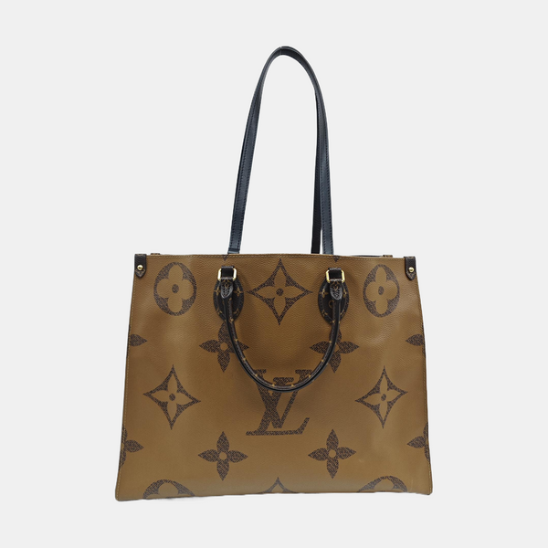 ONTHEGO GM Monogram Coated Canvas Brown