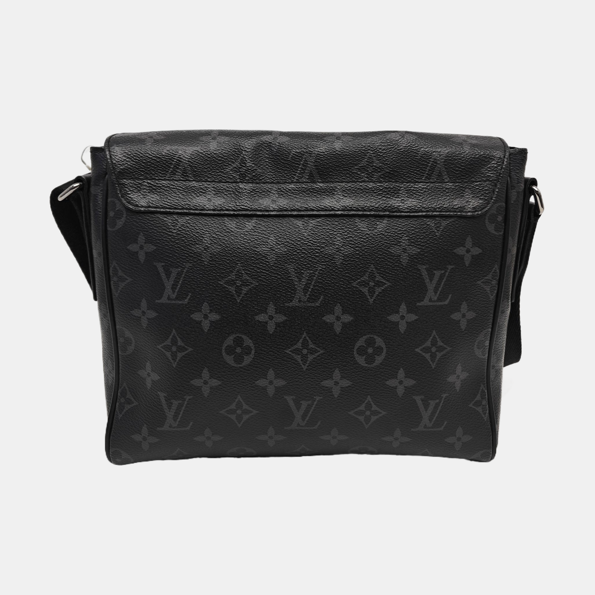 DISTRICT PM Monogram Coated Canvas Gray