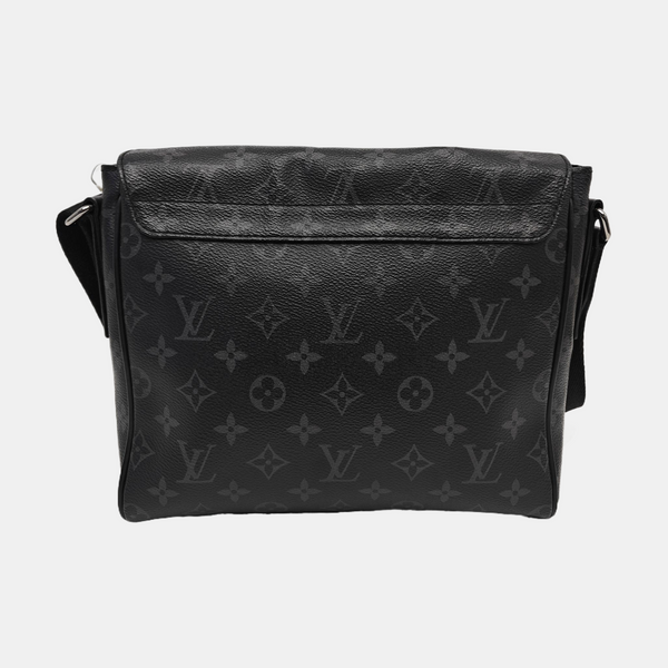DISTRICT PM Monogram Coated Canvas Gray