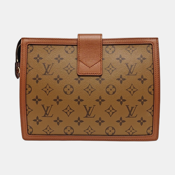 DAUPHINE Monogram Coated Canvas Brown
