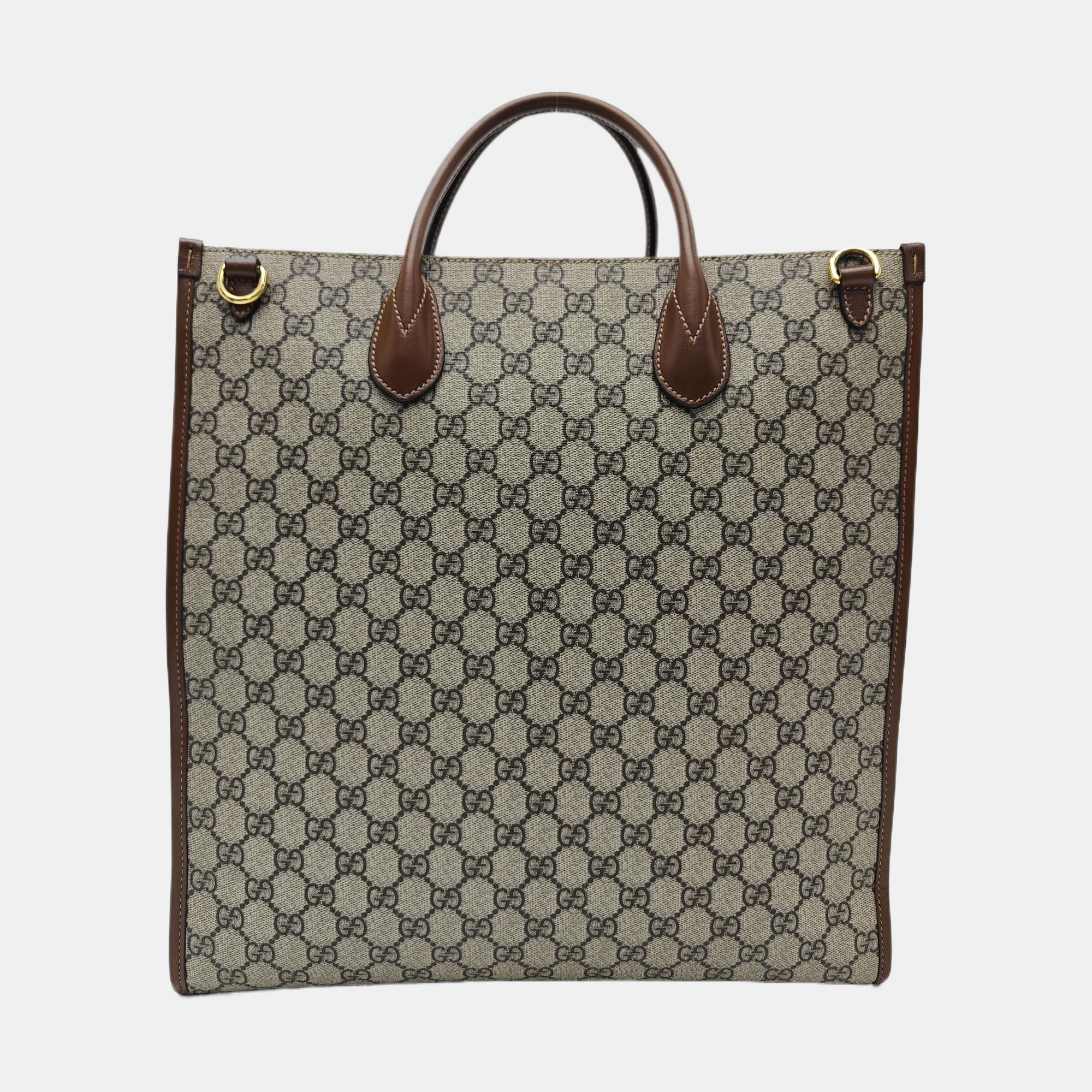 Retro Medium Monogram Coated Canvas Black