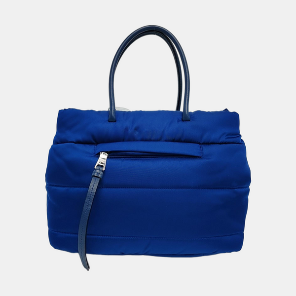 Nylon Quilted Nylon Blue