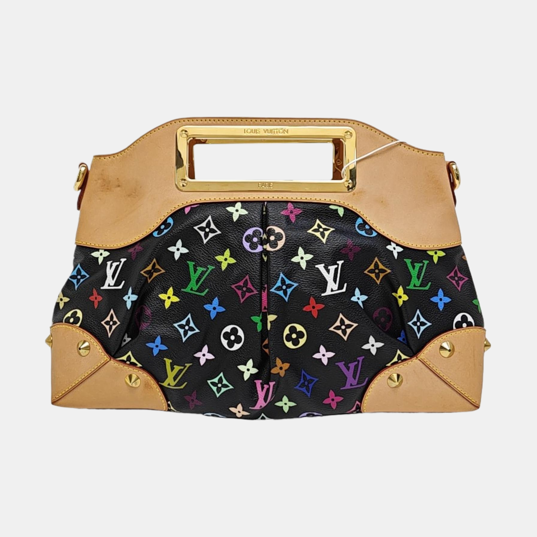 LV × TM JUDY MM Monogram Coated Canvas Black