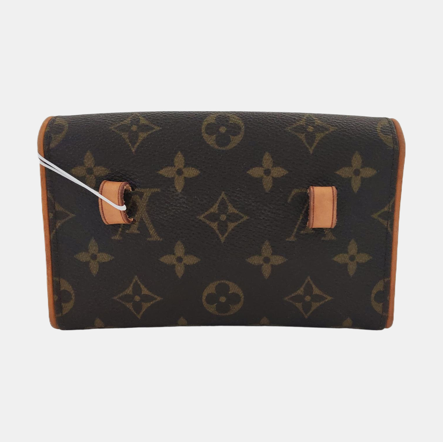 FLORENTINE Monogram Coated Canvas Brown
