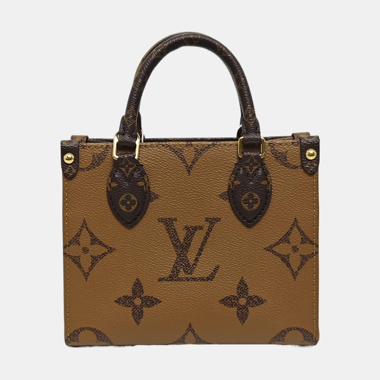 ONTHEGO BB Monogram Coated Canvas Brown
