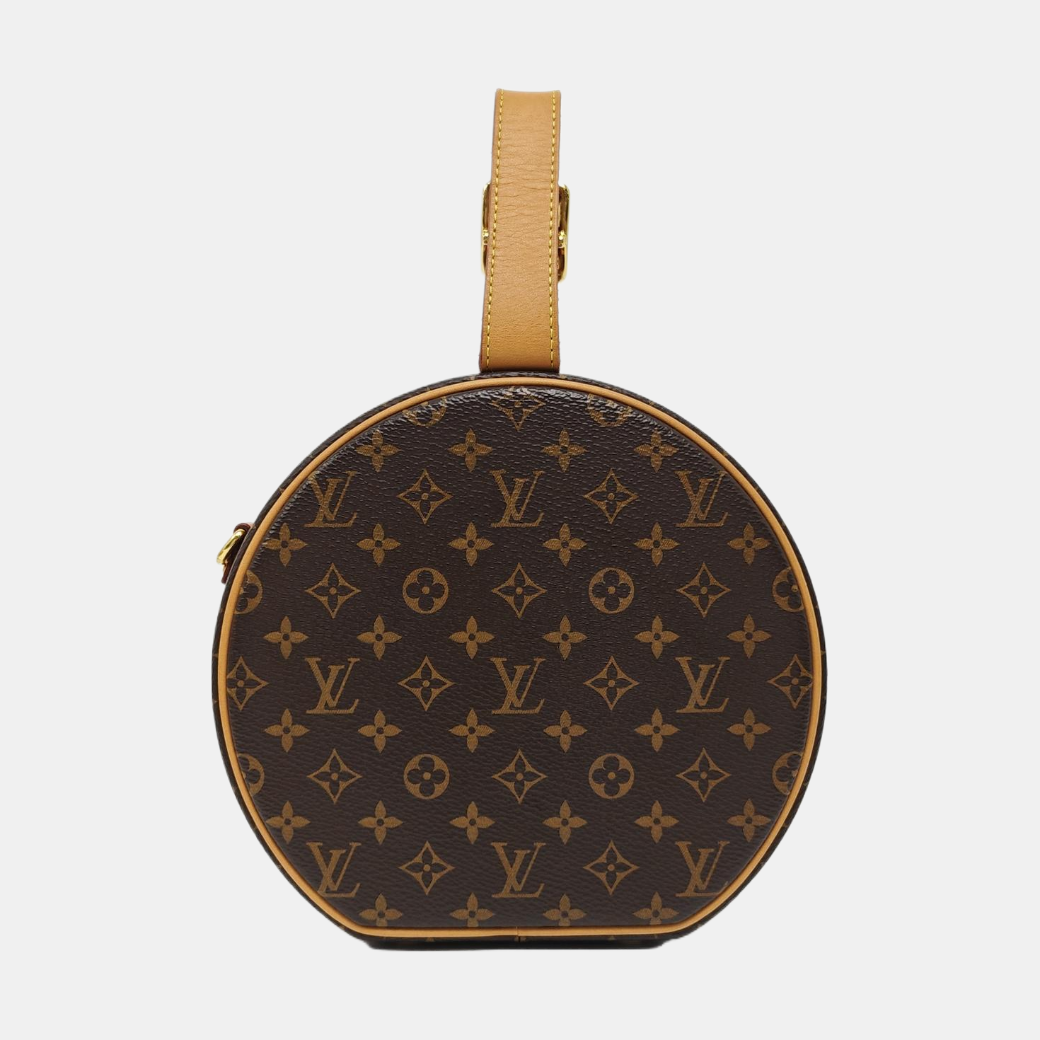 BOITE CHAPEAU PM Monogram Coated Canvas Brown