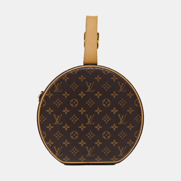 BOITE CHAPEAU PM Monogram Coated Canvas Brown