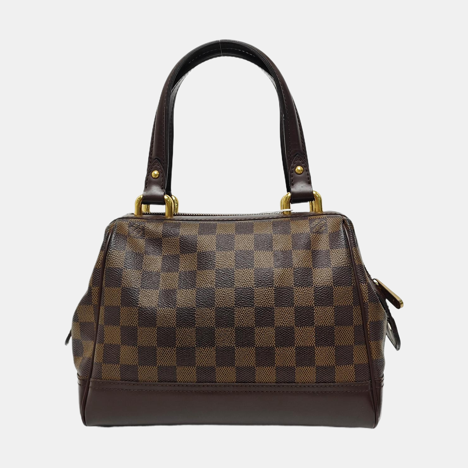 KNIGHTSBRIDGE Damier Ebene Coated Canvas Brown