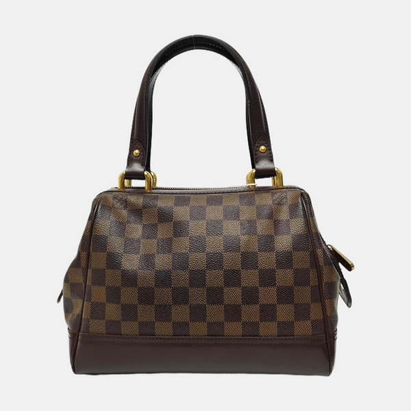 KNIGHTSBRIDGE Damier Ebene Coated Canvas Brown
