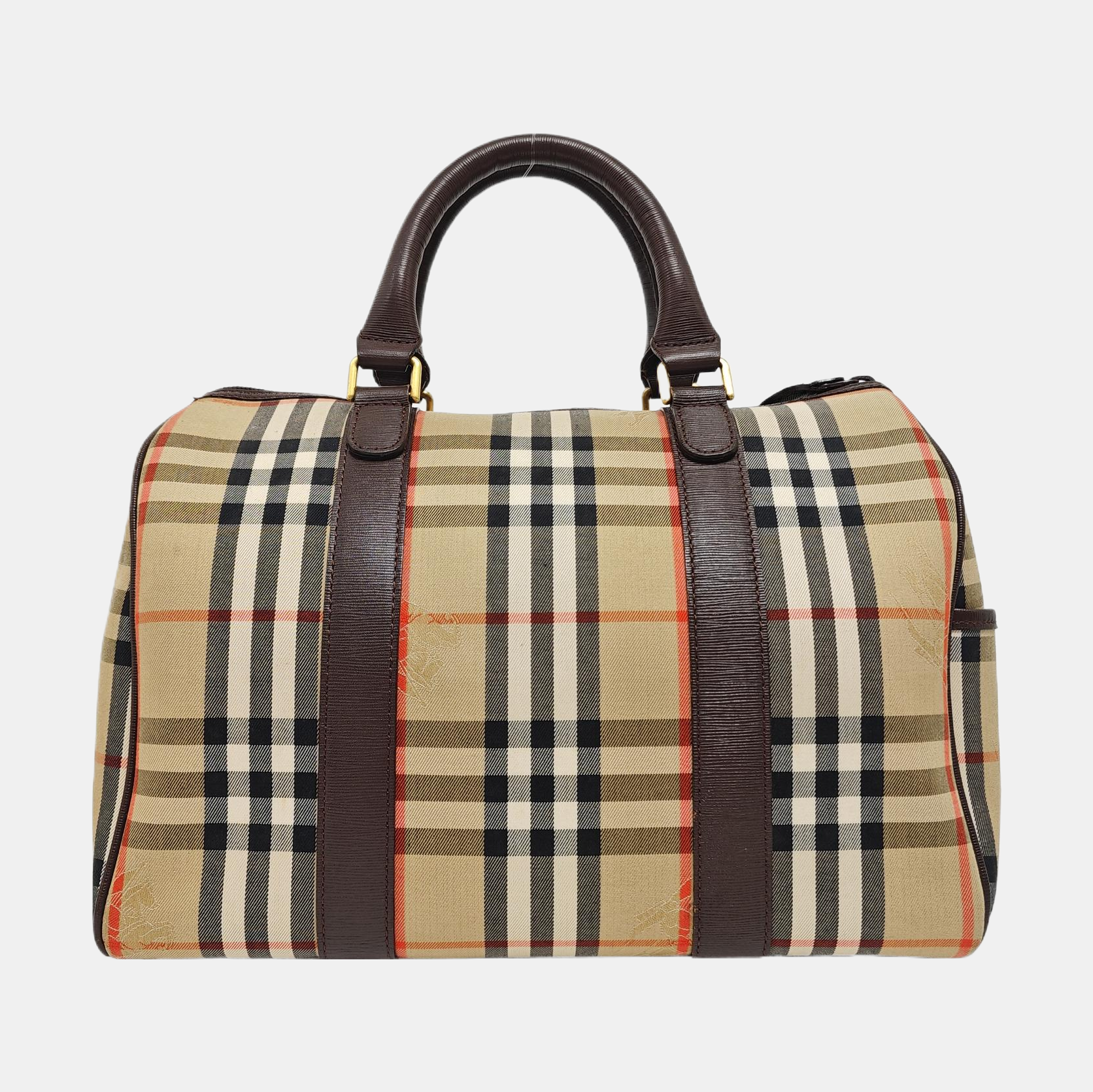Canvas Top Handle Bag Beige