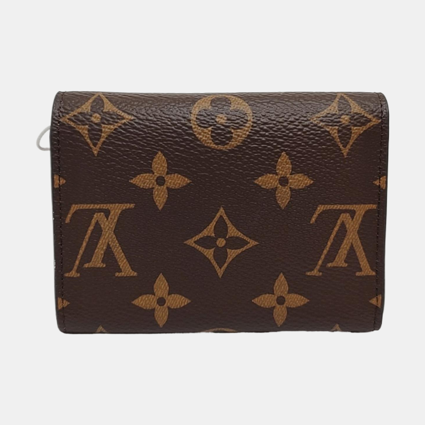 ROSALIE Monogram Coated Canvas Brown Wallet