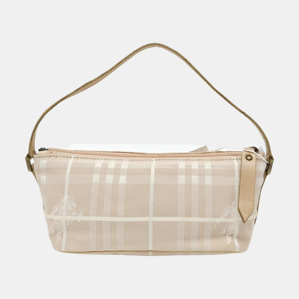 Canvas Top Handle Bag Beige