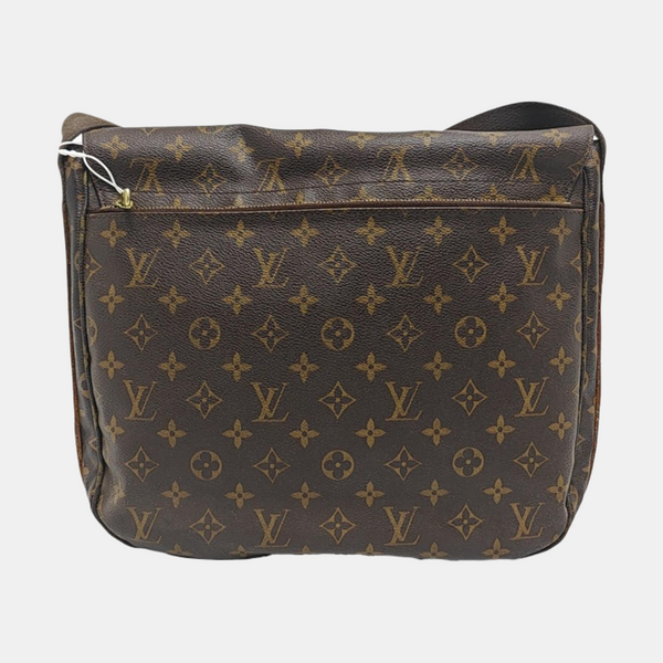 VINTAGE BEAUBOURG MM Monogram Coated Canvas Brown