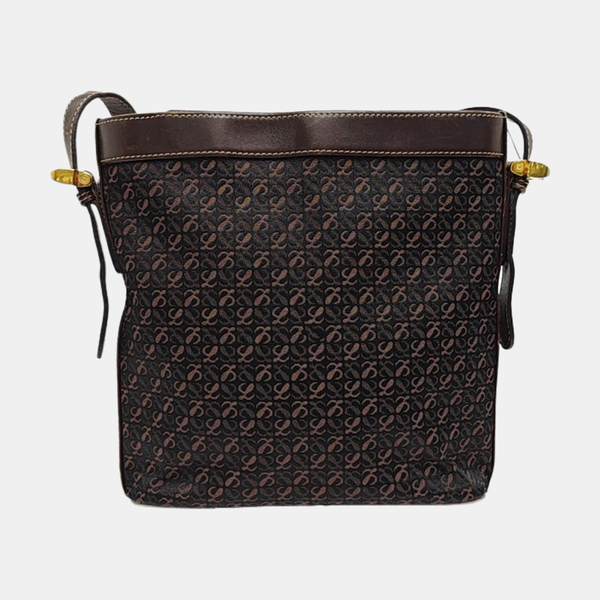 Canvas Shoulder Bag Brown