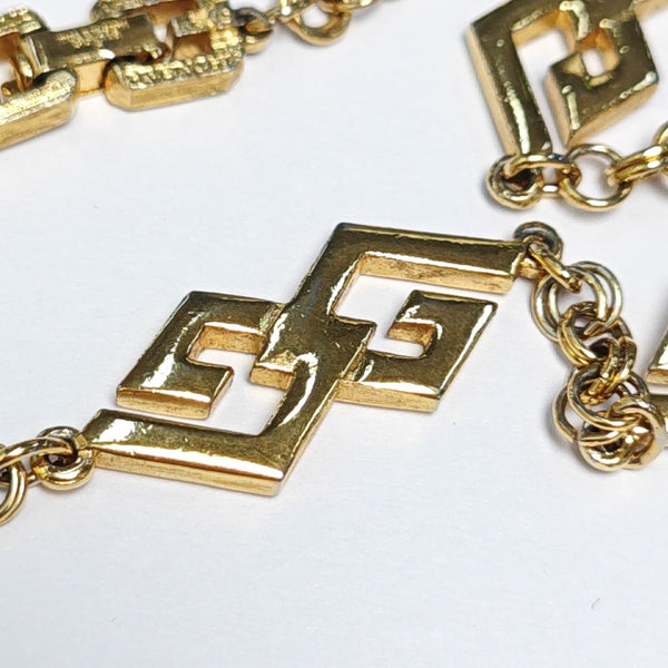 G Link Metal Gold Necklace