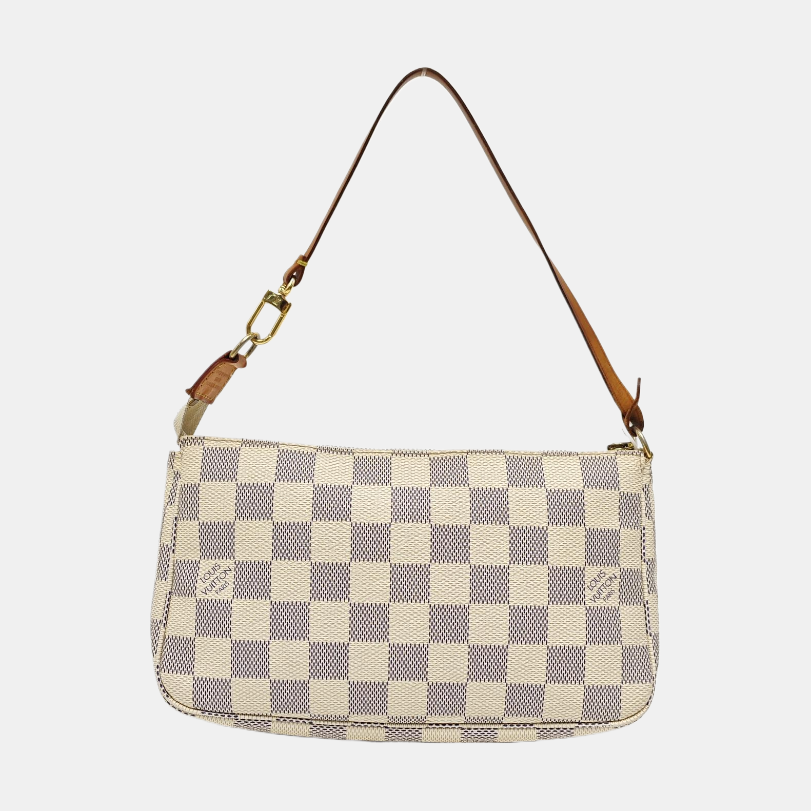 ACCESSOIRES GM Damier Azur Coated Canvas White