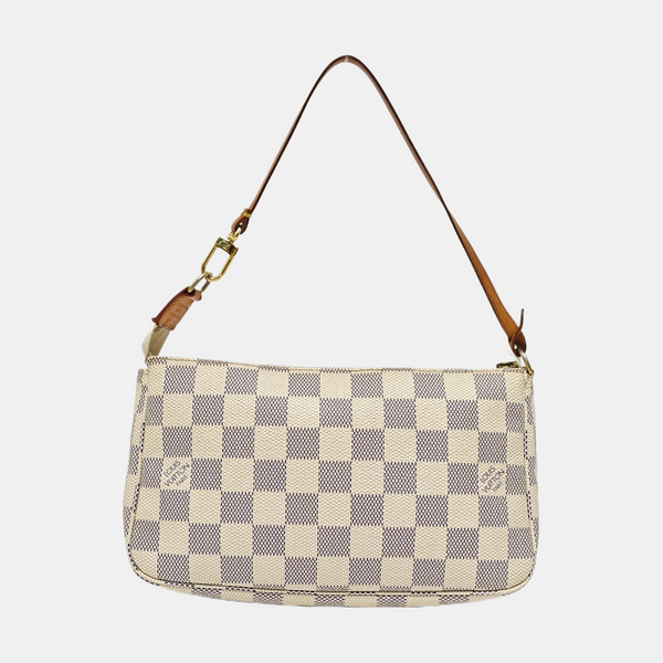 ACCESSOIRES GM Damier Azur Coated Canvas White