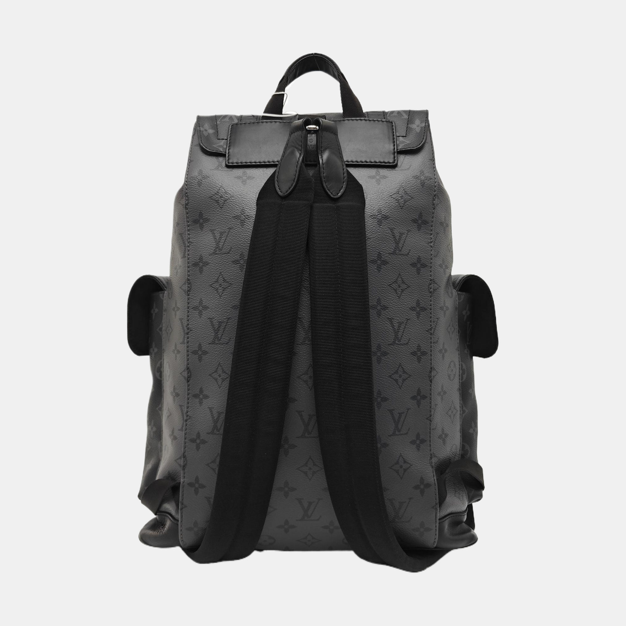 CHRISTOPHER Monogram Coated Canvas Gray