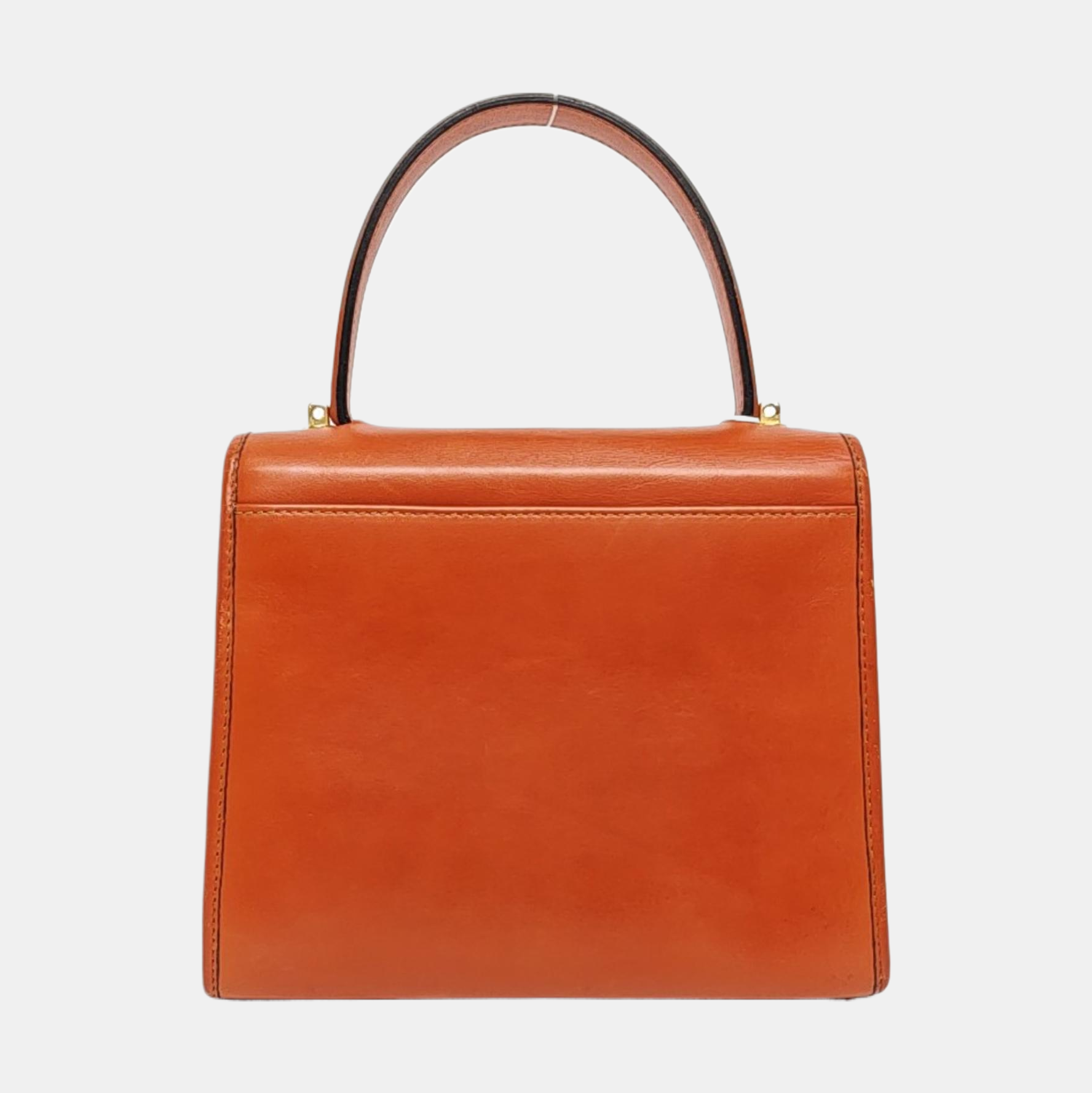 Calfskin Shoulder Bag Brown