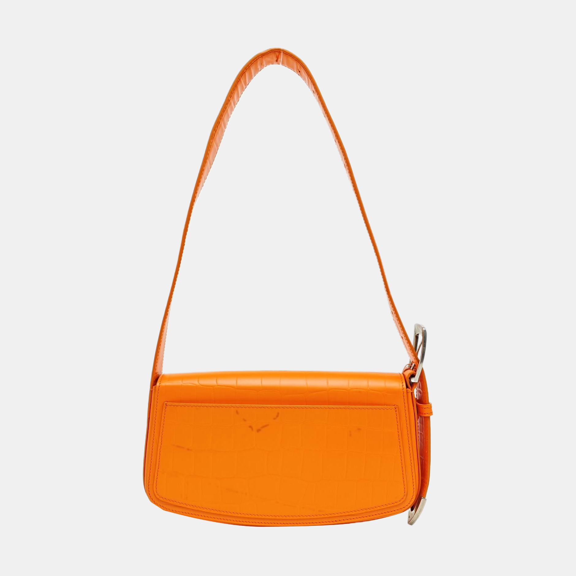 Calfskin Shoulder Bag Orange
