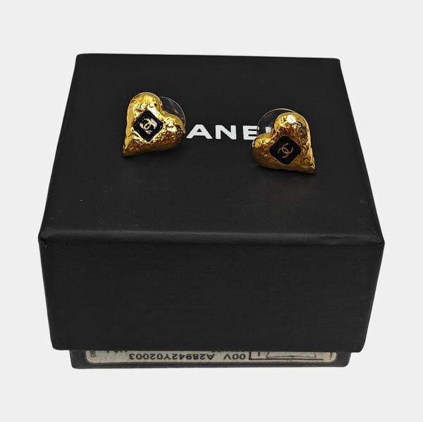 Metal Gold Stud Earrings